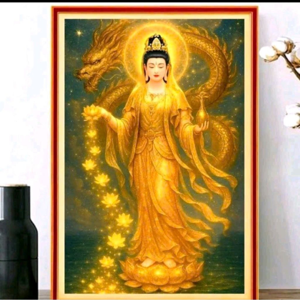 Avalokitevara ภาพวาดเพชรรุ่นใหม่ vs630-60x86 ซม. (ไม่แนบภาพวาด) diy ทําด้วยมือ