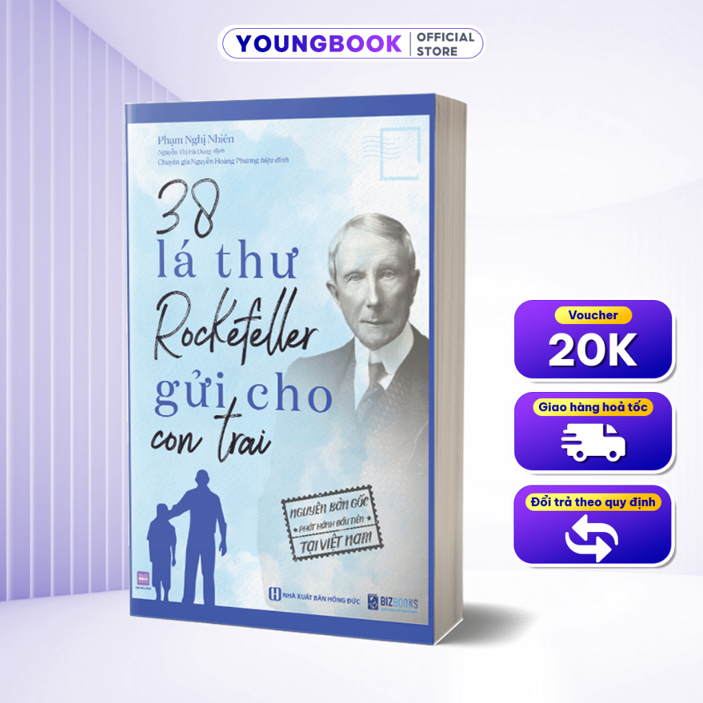 หนังสือ 38 ตัวอักษร Rockefeller สู่ลูกชายของเขา - เลี้ยงลูกด้วยบทเรียนในธุรกิจและชีวิต