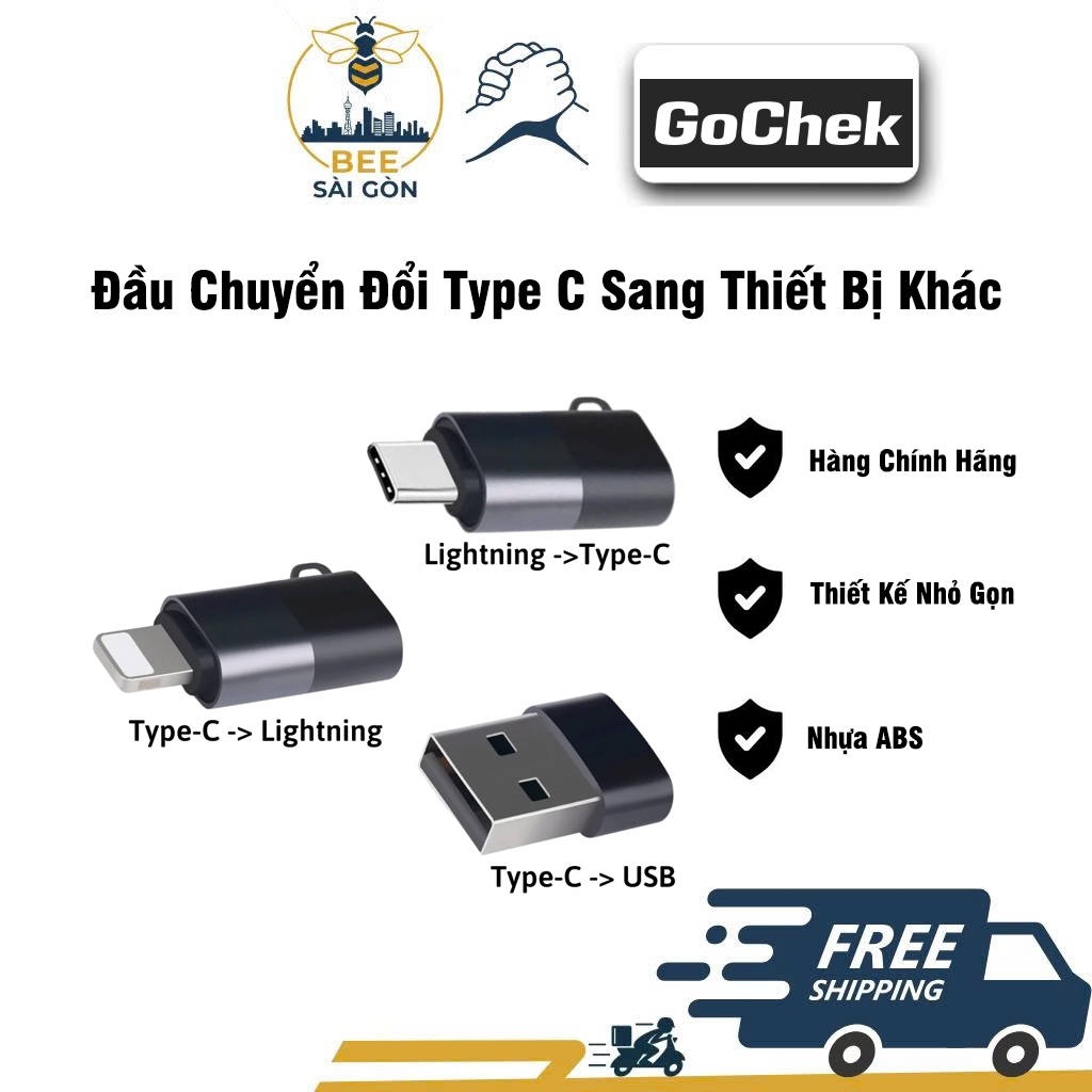 GoChek Type C เป็นอุปกรณ์อื่นๆ ดีไซน์กะทัดรัด ผลิตจากพลาสติก ABS สะดวก