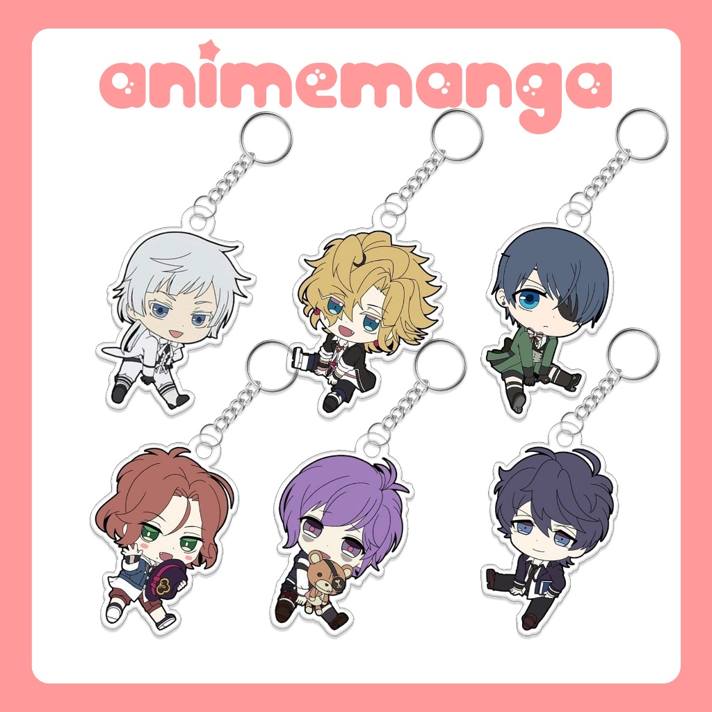พวงกุญแจ Black Butler Black Butler ver ชิบนั่ง น่ารักในสวย