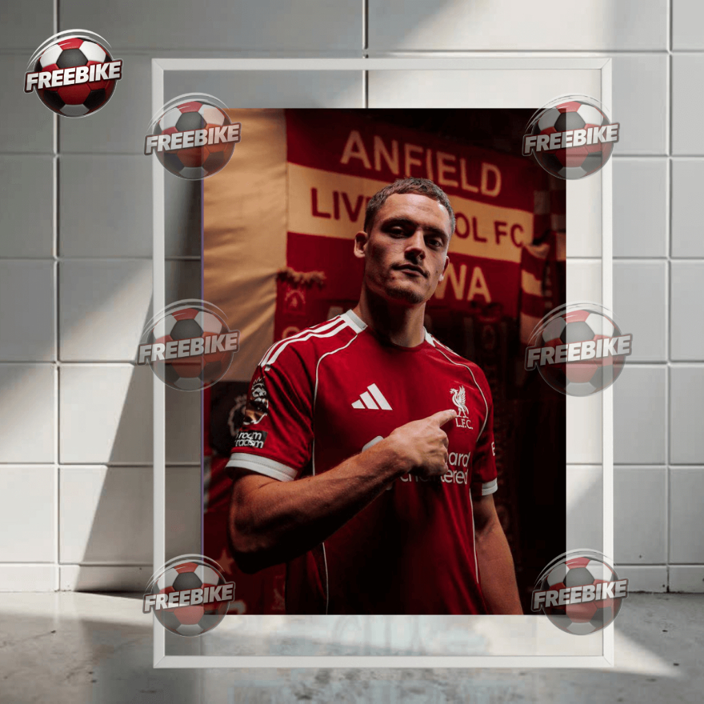 โปสเตอร์ FLORIAN WIRTZ พร้อมแผ่นแก้วคริสตัลคุณภาพสูง