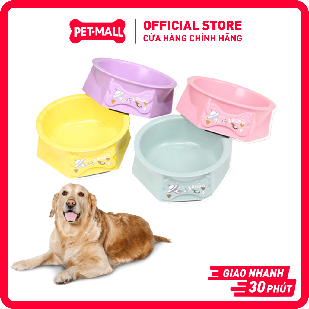 [BO-3187] - SONICE BOBOPETS Universe ชามสุนัขและแมว - ขนาด 18 x 22 x 7cm Petmall