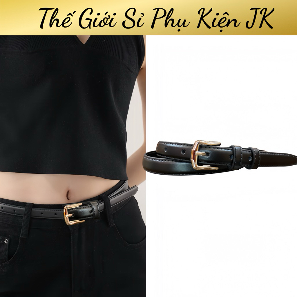 เข็มขัดผู้หญิง Retro Stylized ร่วมมือง่ายสําหรับนักเรียน สํานักงาน (511pu)