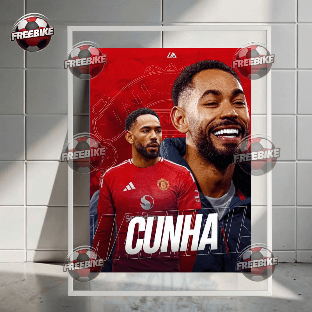 โปสเตอร์ CUNHA พร้อมกรอบแก้วคริสตัลคุณภาพสูง