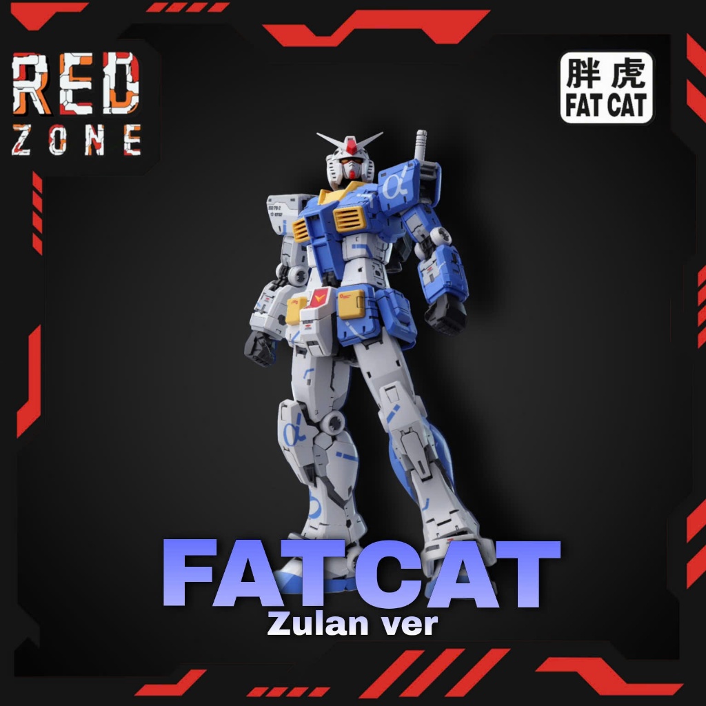 FAT CAT RG 1/100 RX-78-2 2.0 Assembly Model "Zulan" Ver
