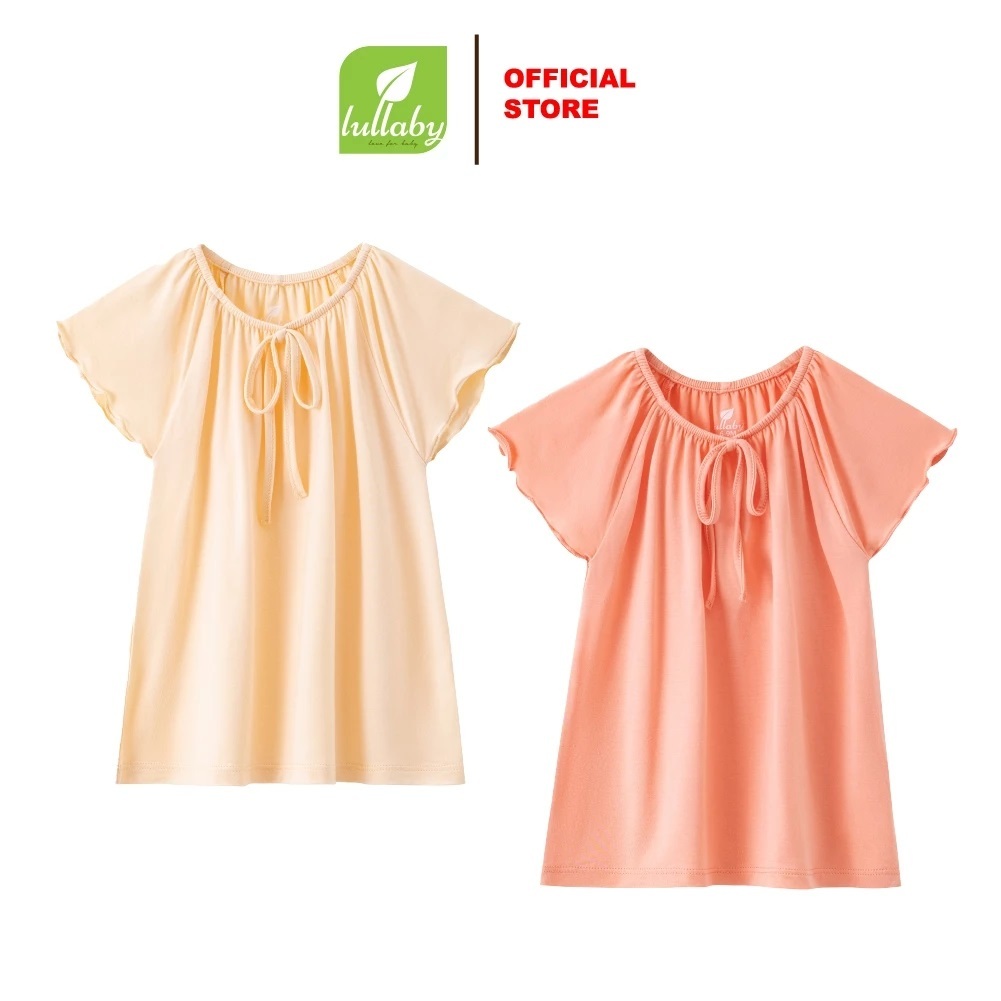 LULLABY - ชุดเดรส Lullaby สําหรับสาวคอปกยางยืด - NH415N