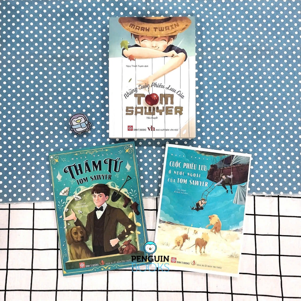 หนังสือ - The Adventures of Tom Sawyer + The Adventures of Tom Sawyer + Detective Tom Sawyer (โทรศัพ