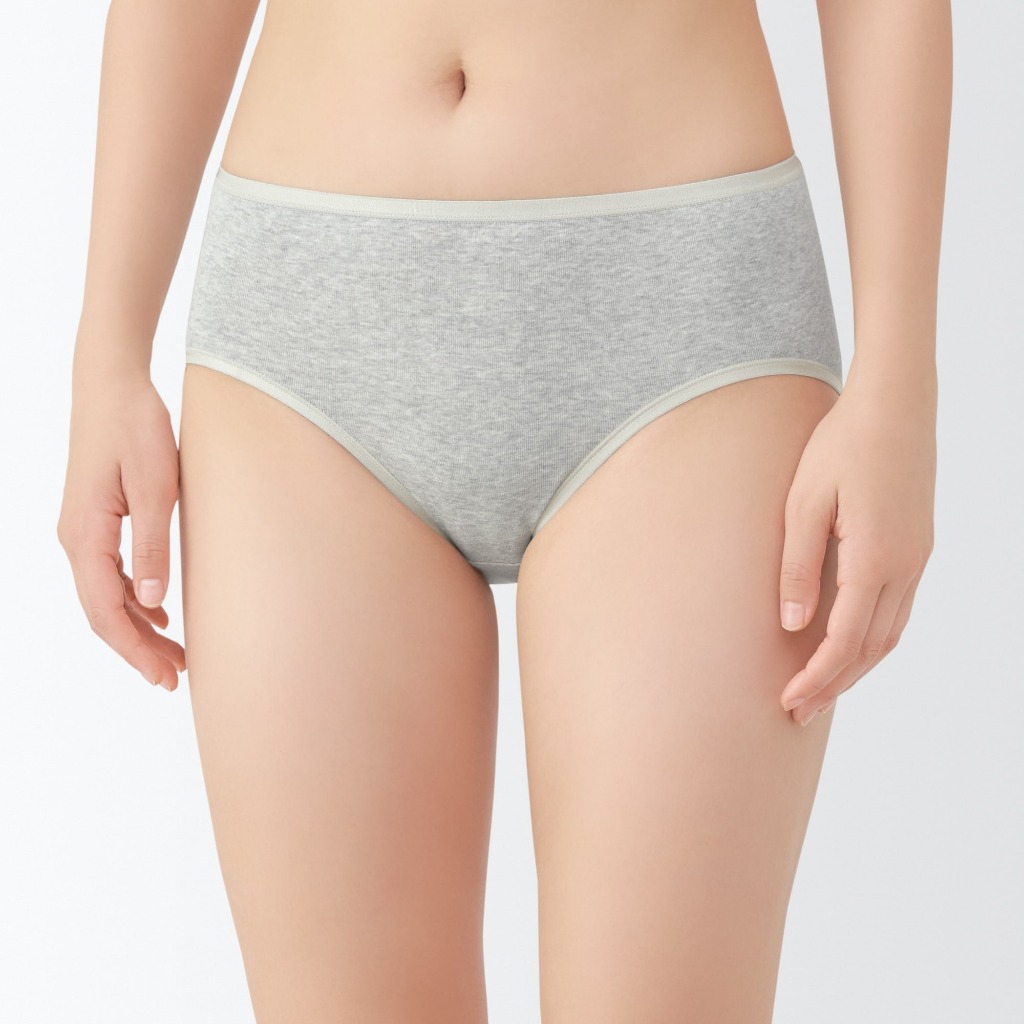 [26SS] กางเกงชั้นในเอวสูงผ้าฝ้าย MUJI