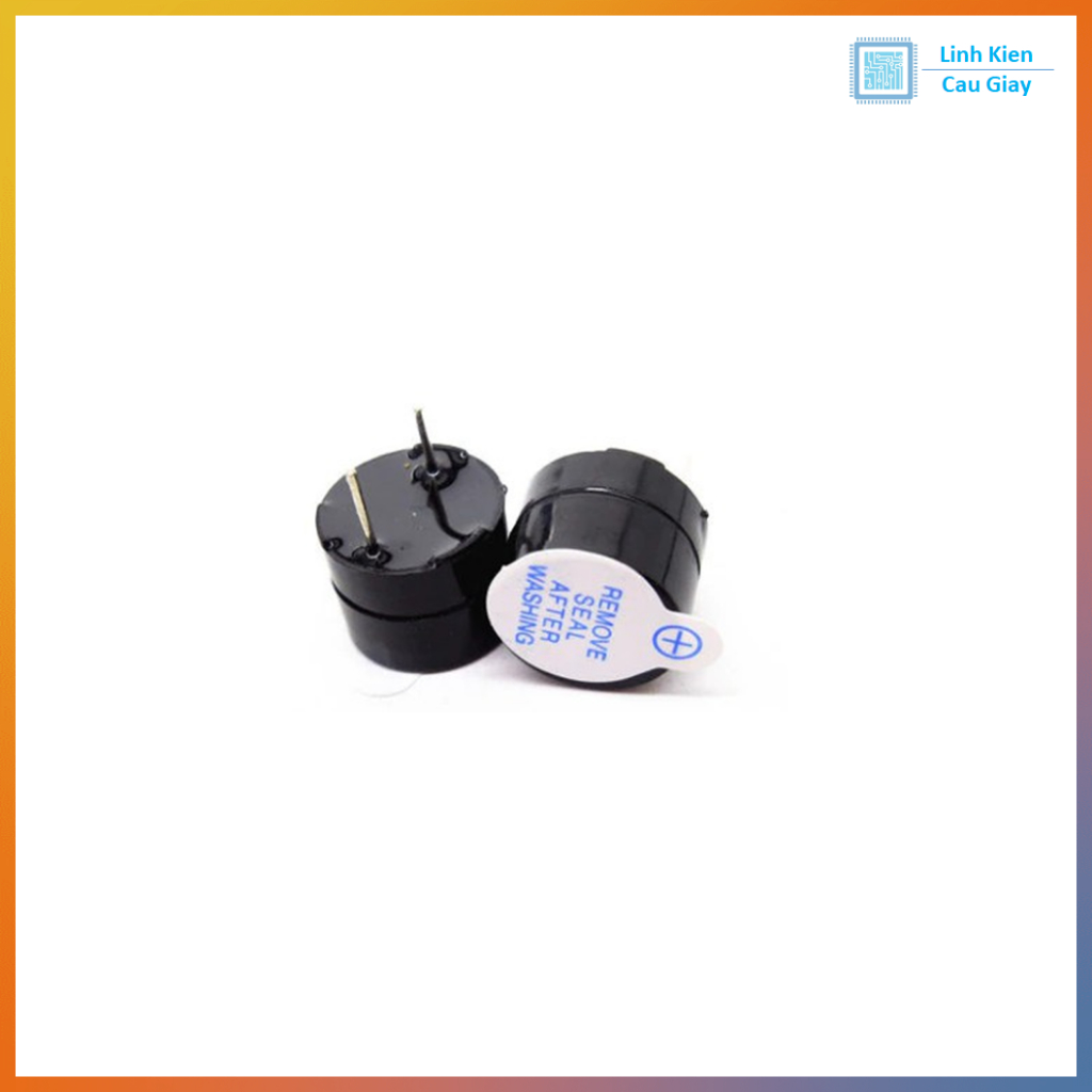 5V Buzzer - 5V ชิป Buzzer 9.5x12MM