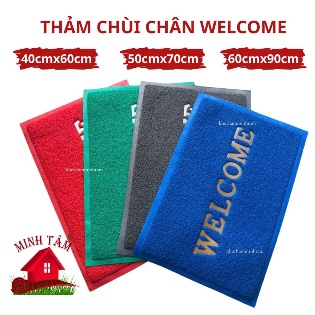 Welcome Stomping Mat – หรูหรา Polite ทนทานทุกพื้นที่