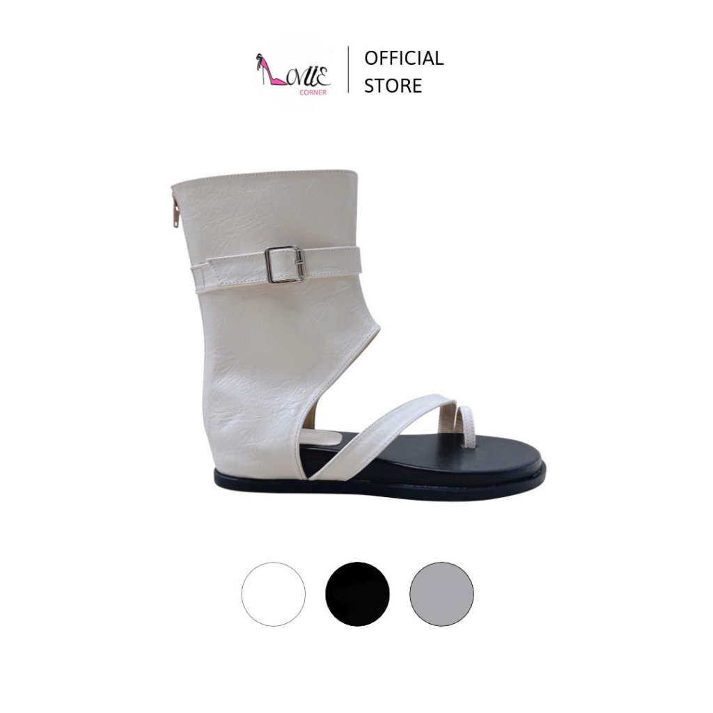 LOVIECORNER - FASHIONABLE รองเท้าบู๊ตผู้หญิงพร้อม STYLISH ROUND TOE - บูตผู้หญิงพร้อมหลอดสูง TO KEEP
