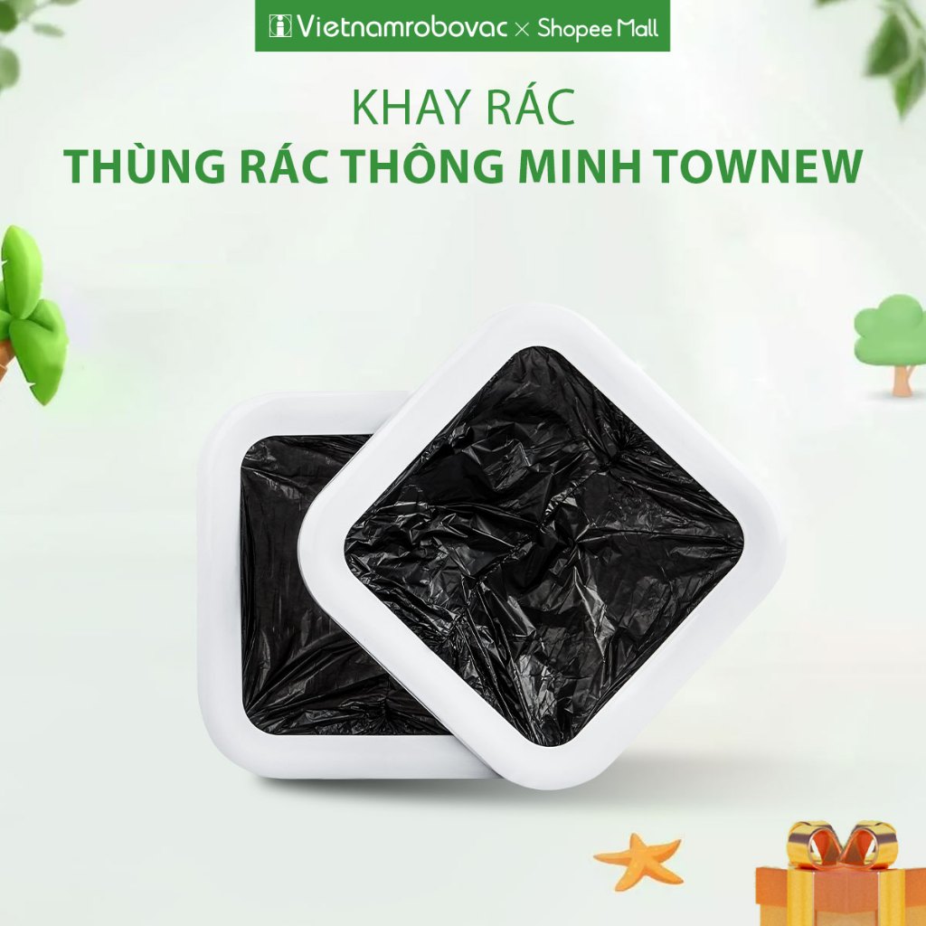 ถาดถังขยะ/ถุงขยะ Townew ถังขยะอัจฉริยะ T1, T1S, T Air X, T Air Lite – สินค้าของแท้
