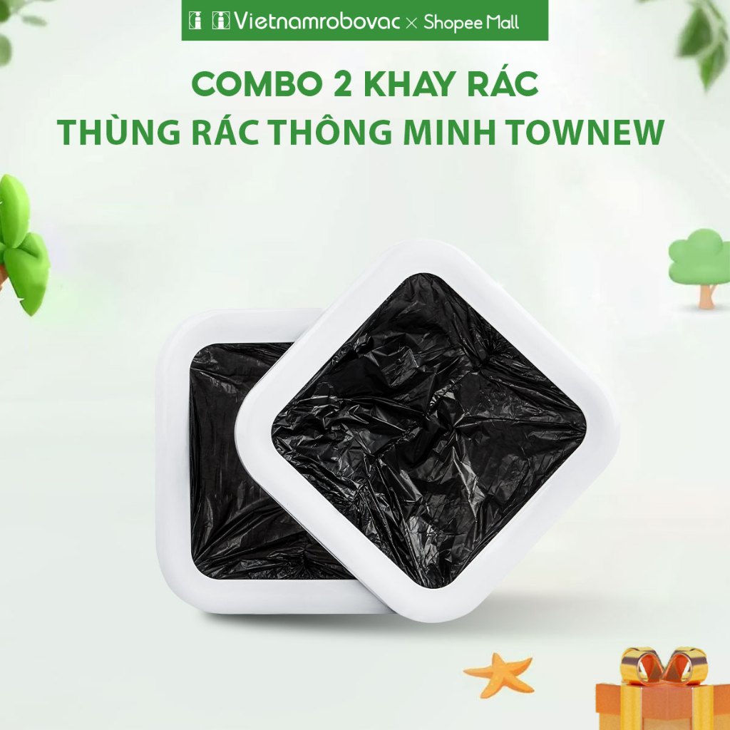 COMBO จํานวน 2 ถาดถุงขยะอัจฉริยะ T1, T1S, T Air X, T Air Lite