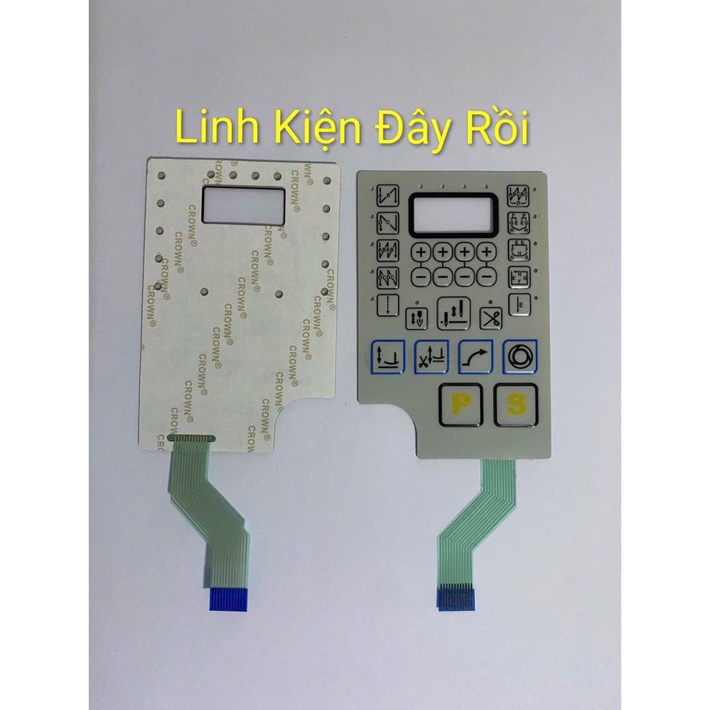 QIXING PS GOLD SCREEN STICKER – เครื่อง SEWING 1 สี