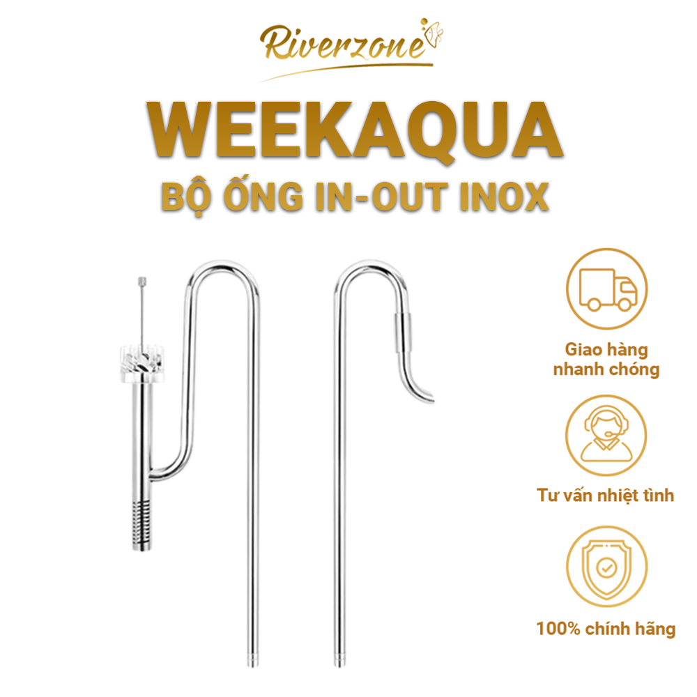 คุณภาพสูง ชุดท่อสแตนเลส In Out Week Aqua พร้อมแผ่นกรอง scum ในตัว