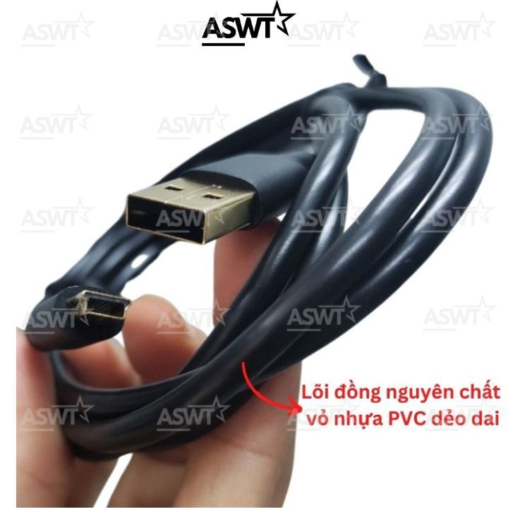 สายส่งข้อมูล USB สําหรับ sony HXR-NX70 HXR-NX70E HXR-NX70J camcorder ยาว 3 ม.