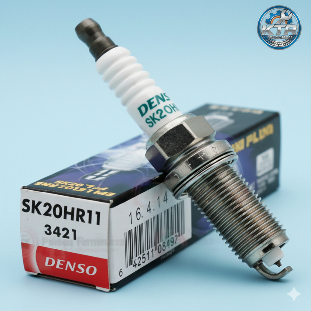 หัวเทียน DENSO Iridium SK20HR11 แท้กล่อง 4 ชิ้นสําหรับ Toyota Innova, Fortuner, Camry คุณภาพสูง