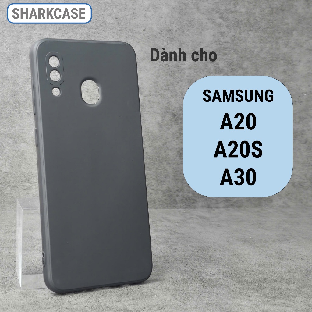 เคส Samsung A20, A30, A20S ขอบเหลี่ยม กันส้ม พลาสติก เคส Xiaomi shark