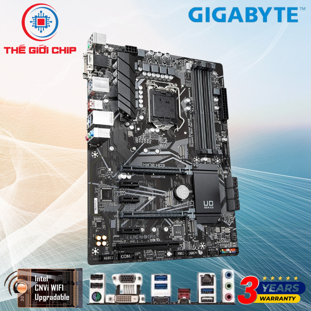 เมนบอร์ด Gigabyte H470-HD3 (M.2 Wifi) ฉันเหมือนใหม่ Box 36 เดือนโดยซัพพลายเออร์
