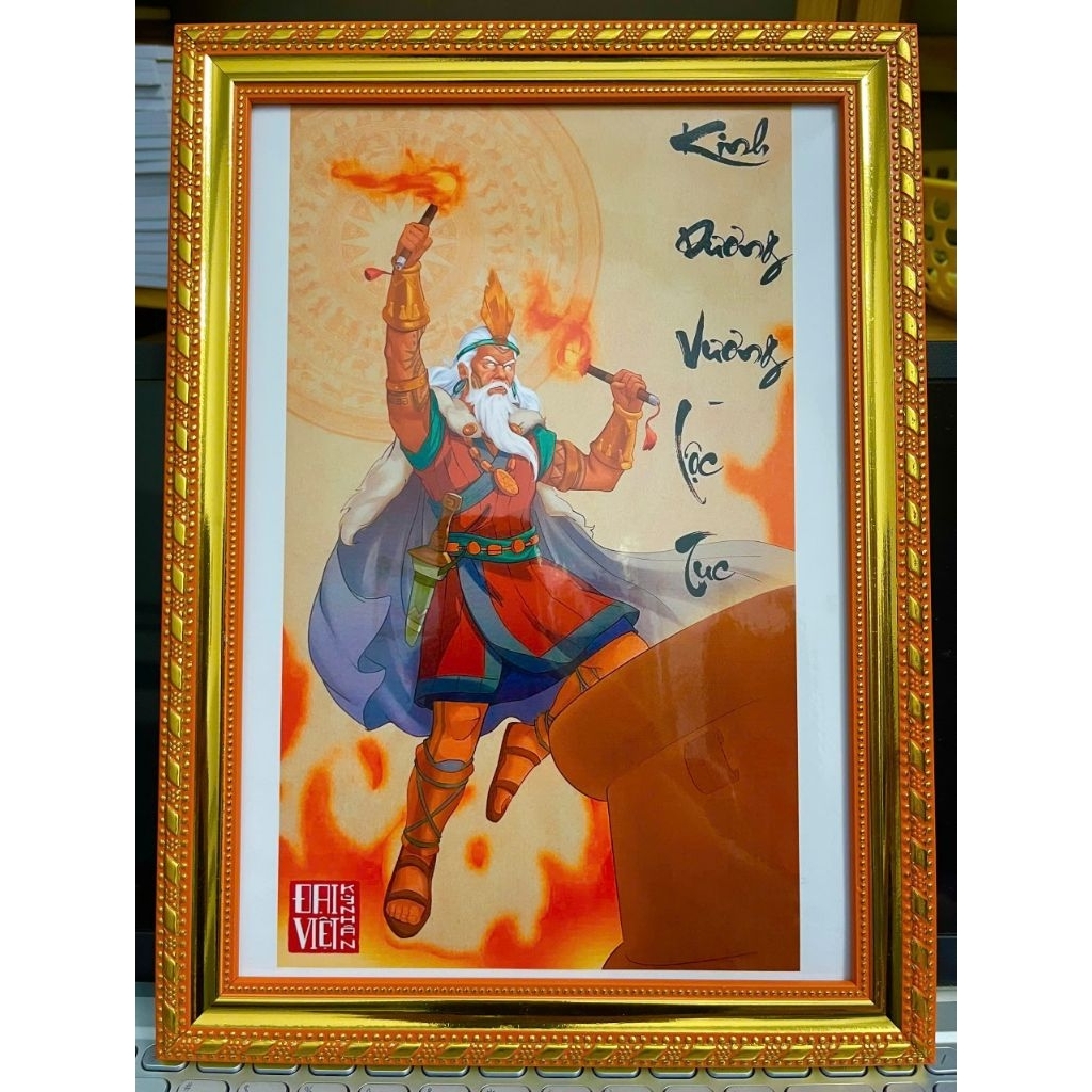 ภาพวาด KINH DUONG VUONG (ของขวัญ)