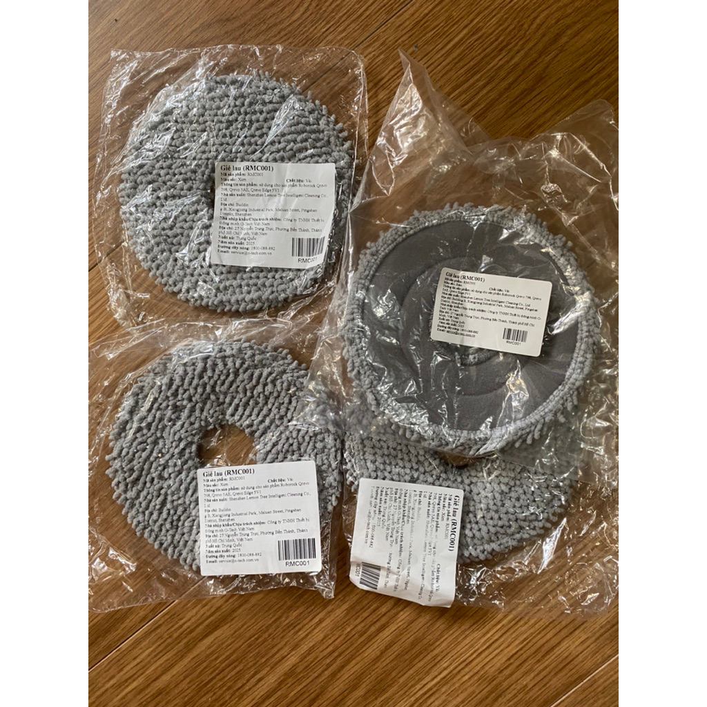 (ของแท้) ผ้าทําความสะอาดหุ่นยนต์หมุนได้สําหรับ Roborock Qrevo Qr798, 5V1, Pro C, 5AE