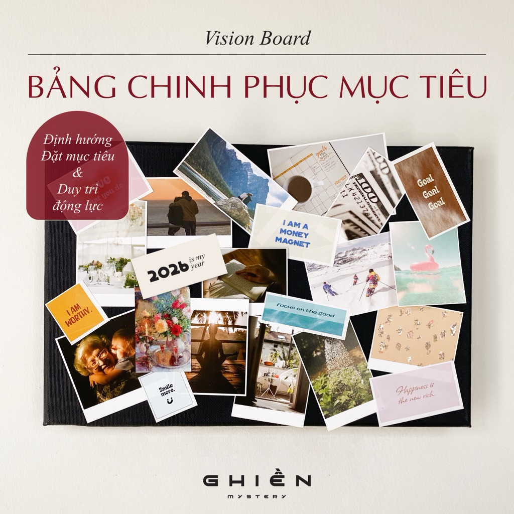 พิชิตบอร์ด 2026 "Vision Board" - Future Orientation & Awakening Energy I ติดปริศนา