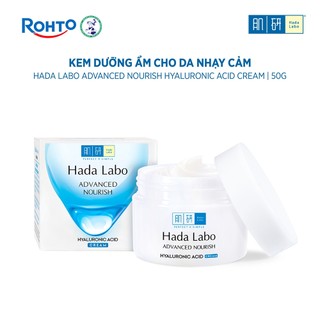 Kem dưỡng ẩm, làm dịu da tức thì Hada Labo Advanced Nourish Cream 50g
