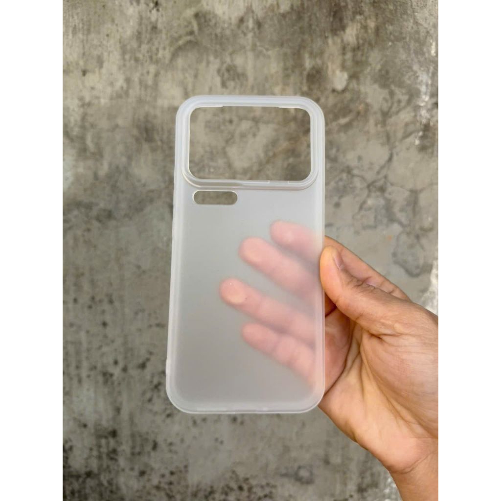 เคสพลาสติกด้านสีขาวสําหรับ Xiaomi 17/17 pro/17 pro max ฝาครอบป้องกันลายนิ้วมือที่ดีมาก