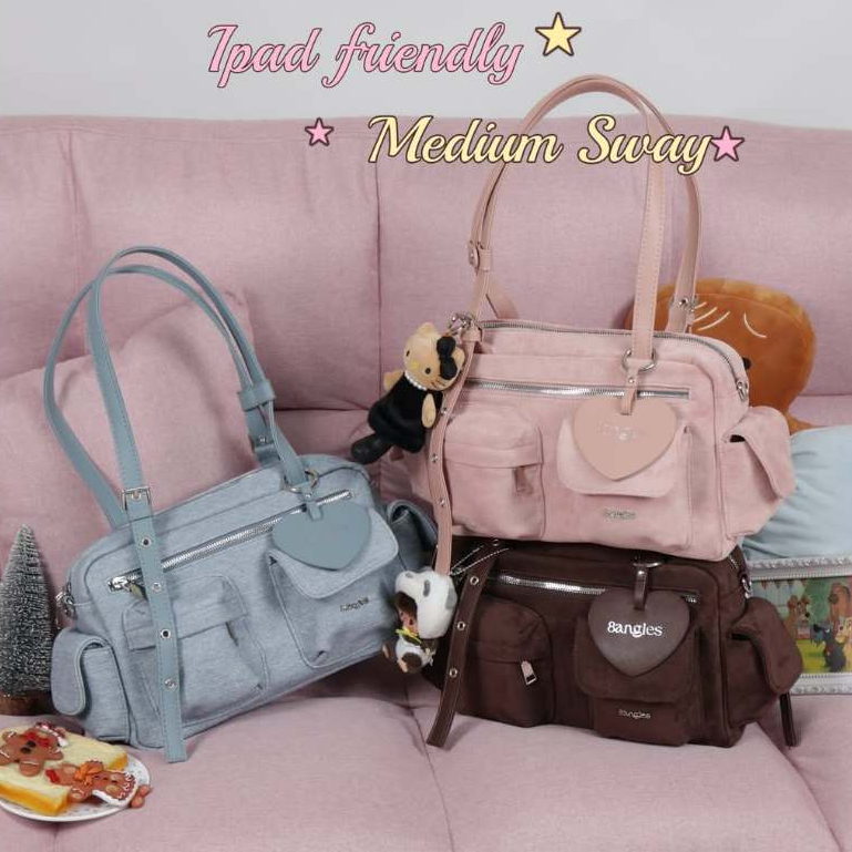 [AVAILABLE] กระเป๋าสะพายข้าง 8angles Medium Sway พร้อมสายปรับได้หลายช่อง 13 นิ้วเหมาะกับ Ipad