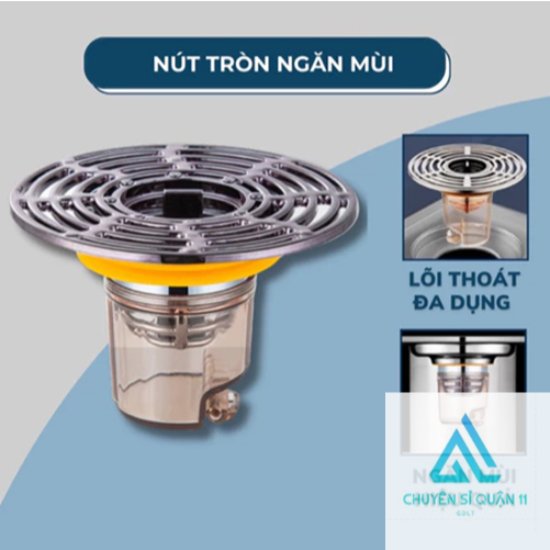 บล็อกกลิ่นท่อระบายน้ํา Yuju เพื่อระบายน้ําบนพื้นเพื่อป้องกันกลิ่นและแมลงป้องกันถังขยะได้อย่างมีประสิ