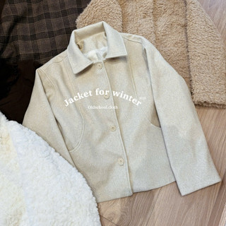 (HOOK INCLUDED) DESI JACKET มีกระเป๋าโค้ง 2 ชั้น โทนสีสวย