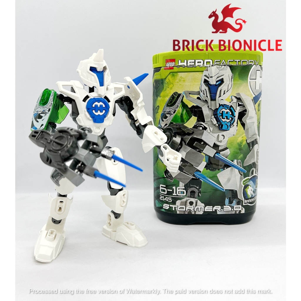 LEGO VINTAGE HERO FACTORY - ของเล่น HERO FACTORY ASSEMBLY - 2145 Stormer 3.0