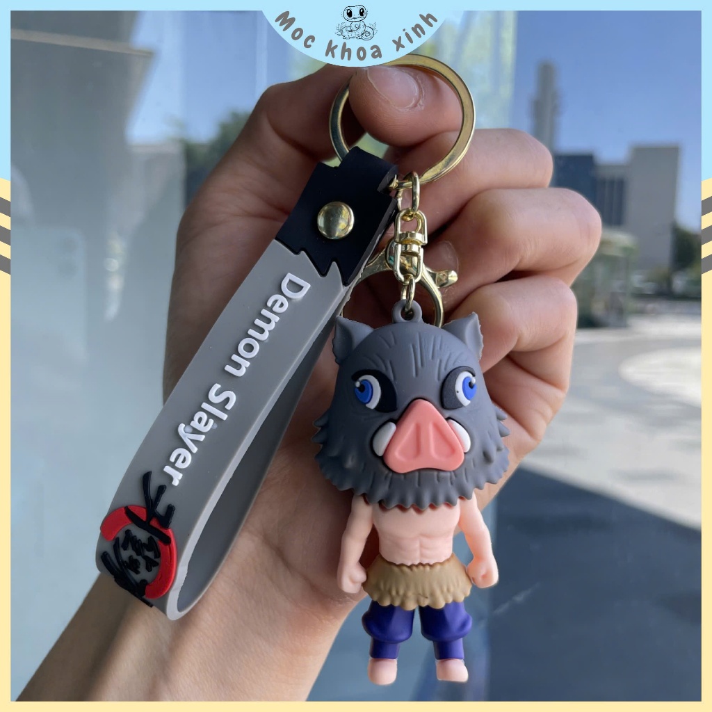 พวงกุญแจ Inosuke Yaiba - น่ารัก - น่ารัก - ถุงของขวัญแบบแขวน - keychan