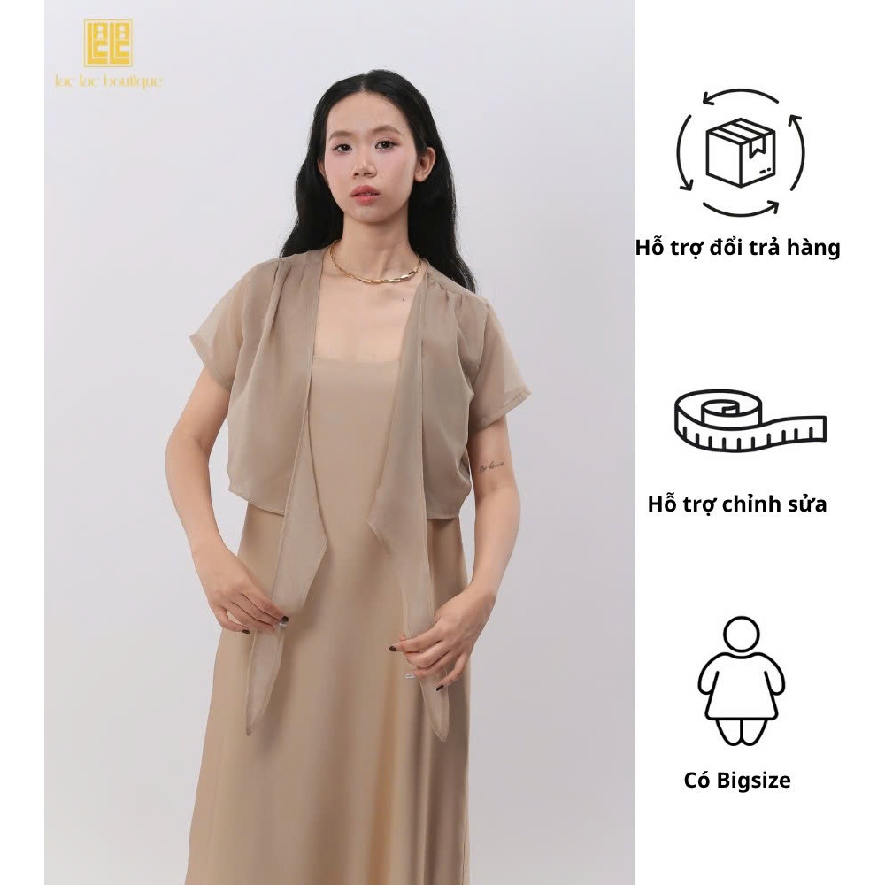 [LACE] ARI Jacket - เสื้อแจ็คเก็ตสั้นผ้าไหม 2 ชั้น