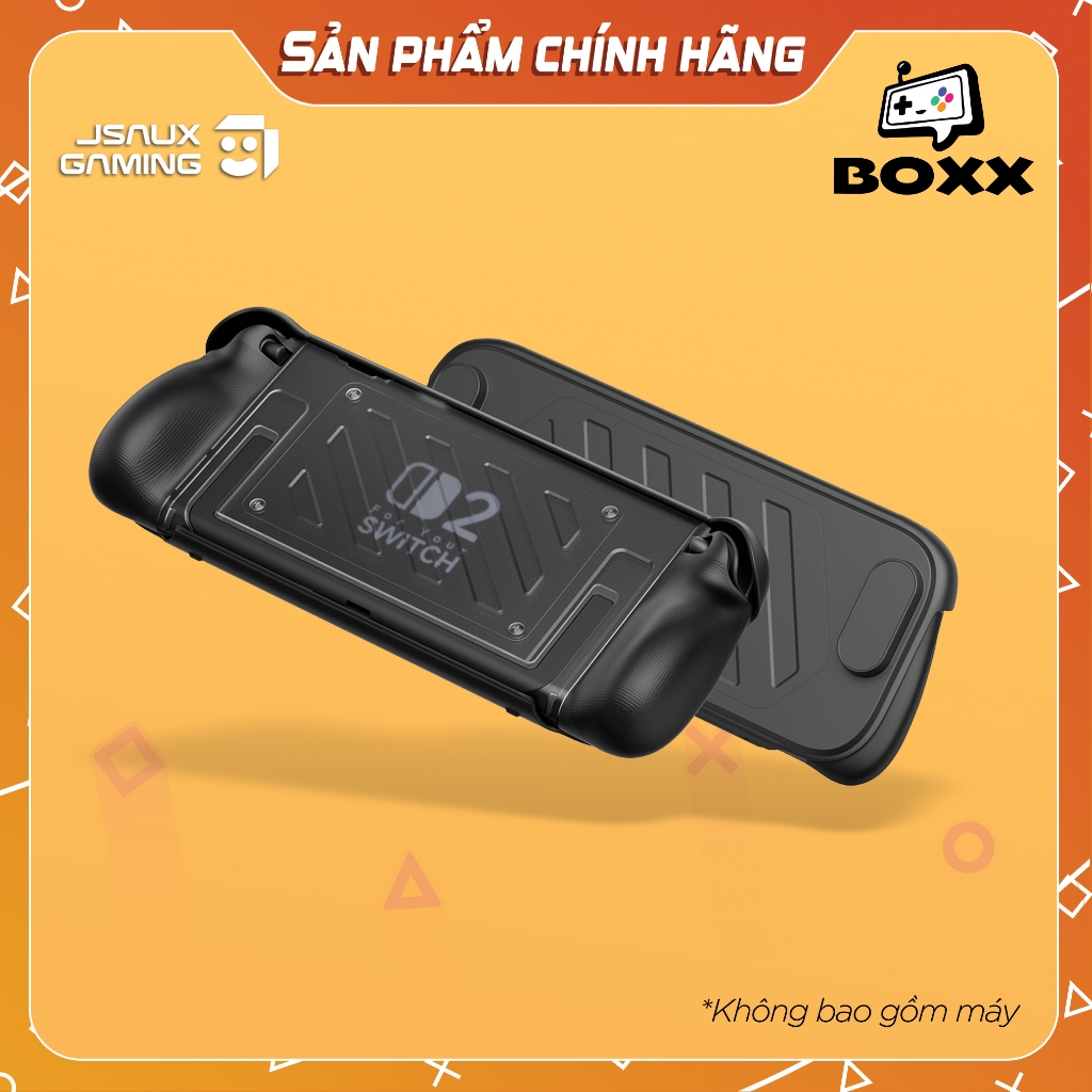 NeoGrip Split Protective Case JSAUX สําหรับ Nintendo Switch 2 รองรับ Dock ป้องกันความเมื่อยล้าของมือ