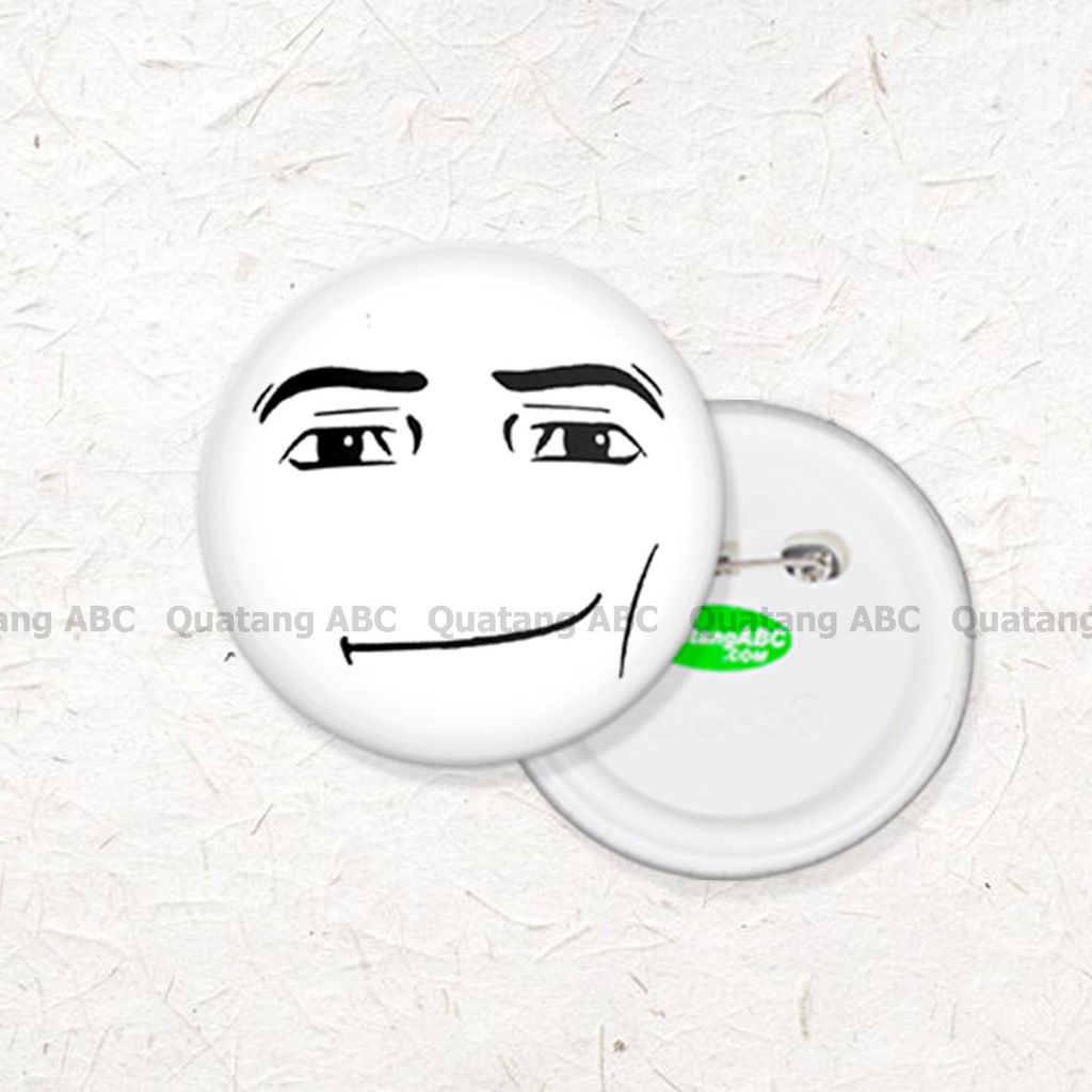 ชุดป้ายพลาสติก Roblox face meme Troll 10 ชิ้น - HH-HH ABC Gift