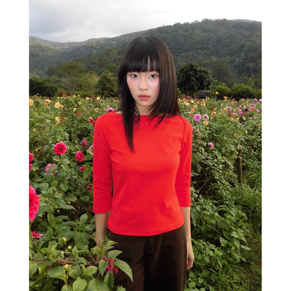 เสื้อยืดไหล่ครึ่งแขน - Aufra studio