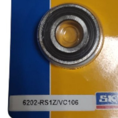 แบริ่งรถจักรยานยนต์ SKF 6202-RS1Z/VC106 ของแท้ (15X35X11MM) - PTQ10
