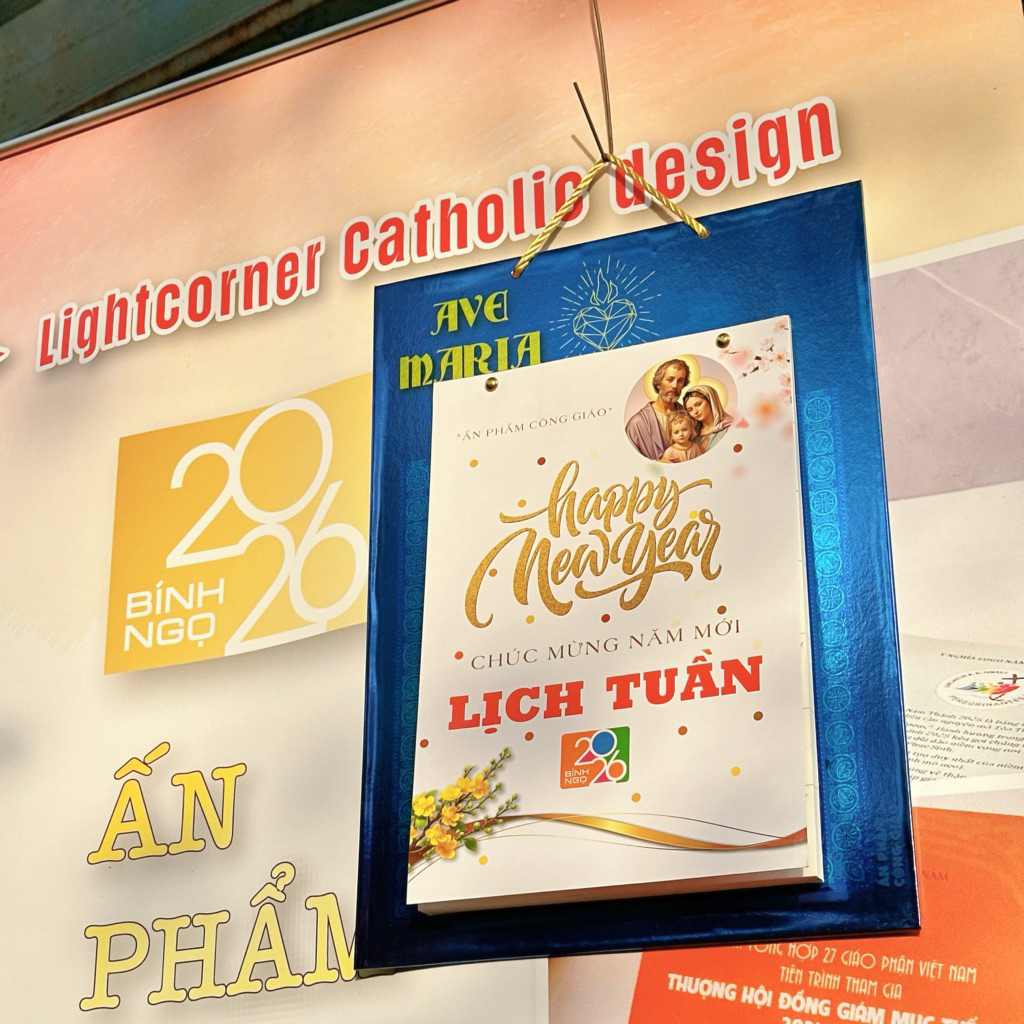 53 WEEK CATHOLIC BLOC CALENDAR 2026 ชุดติดผนังที่สมบูรณ์, EXTREME BLOC 20x29 ซม.
