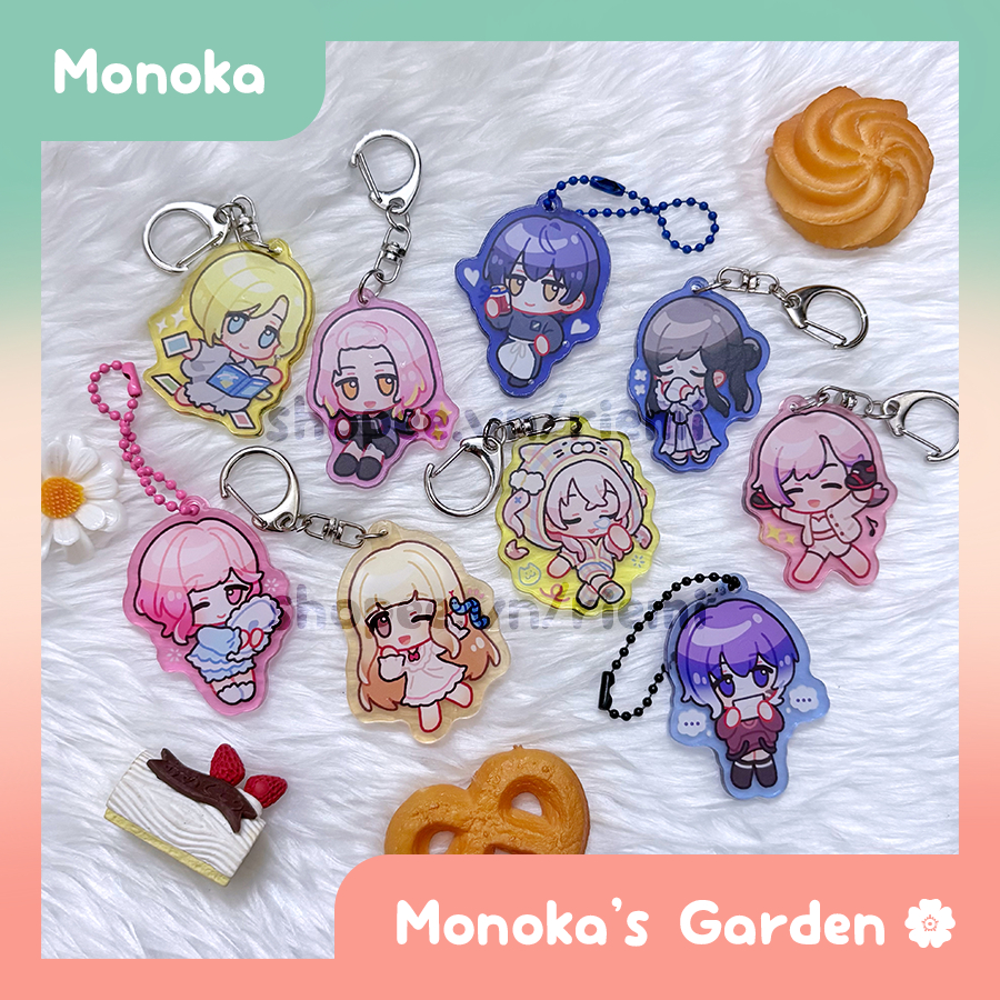 [CLEARANCE] D4DJ Keychain/พวงกุญแจ series Navigation: พร้อมศิลปิน Monoka
