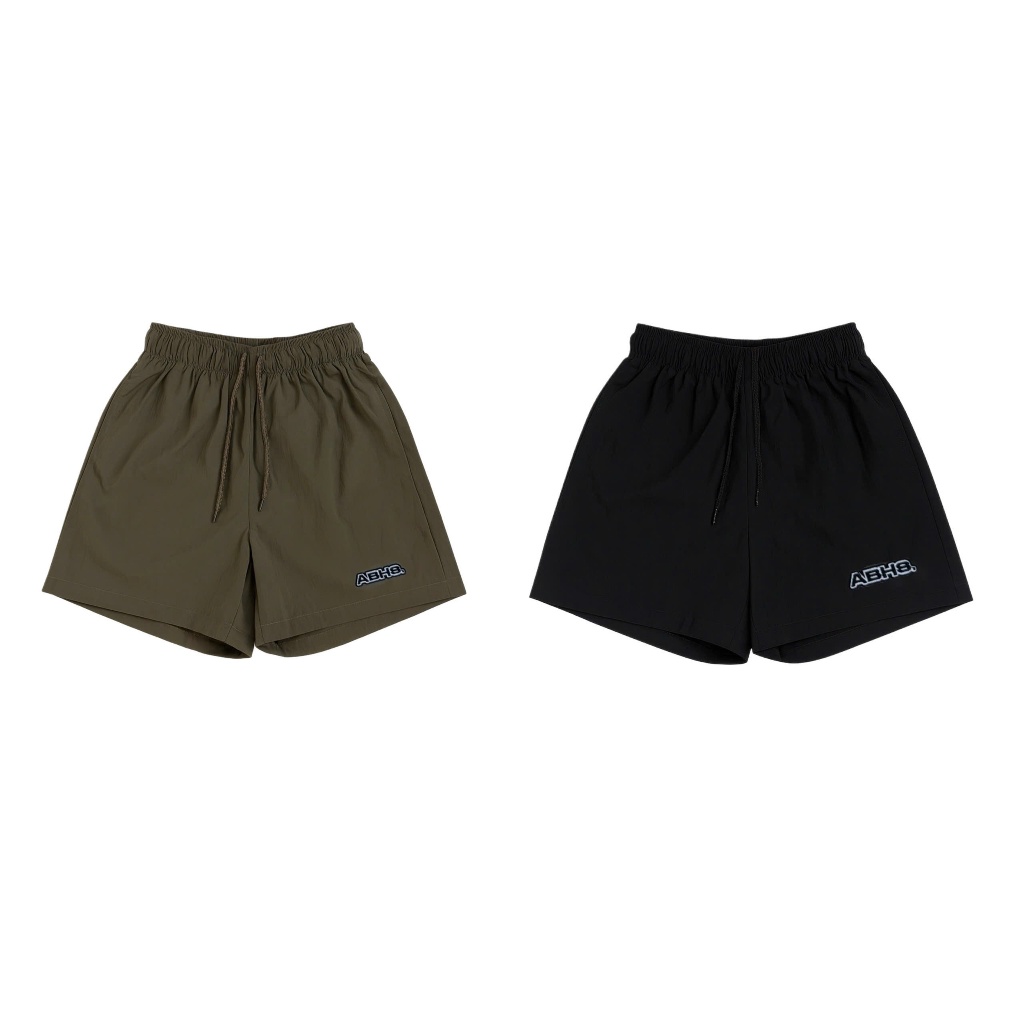 AB HOUSE - กางเกงร่มชูชีพปักลาย ABHS สําหรับผู้ชายและผู้หญิง