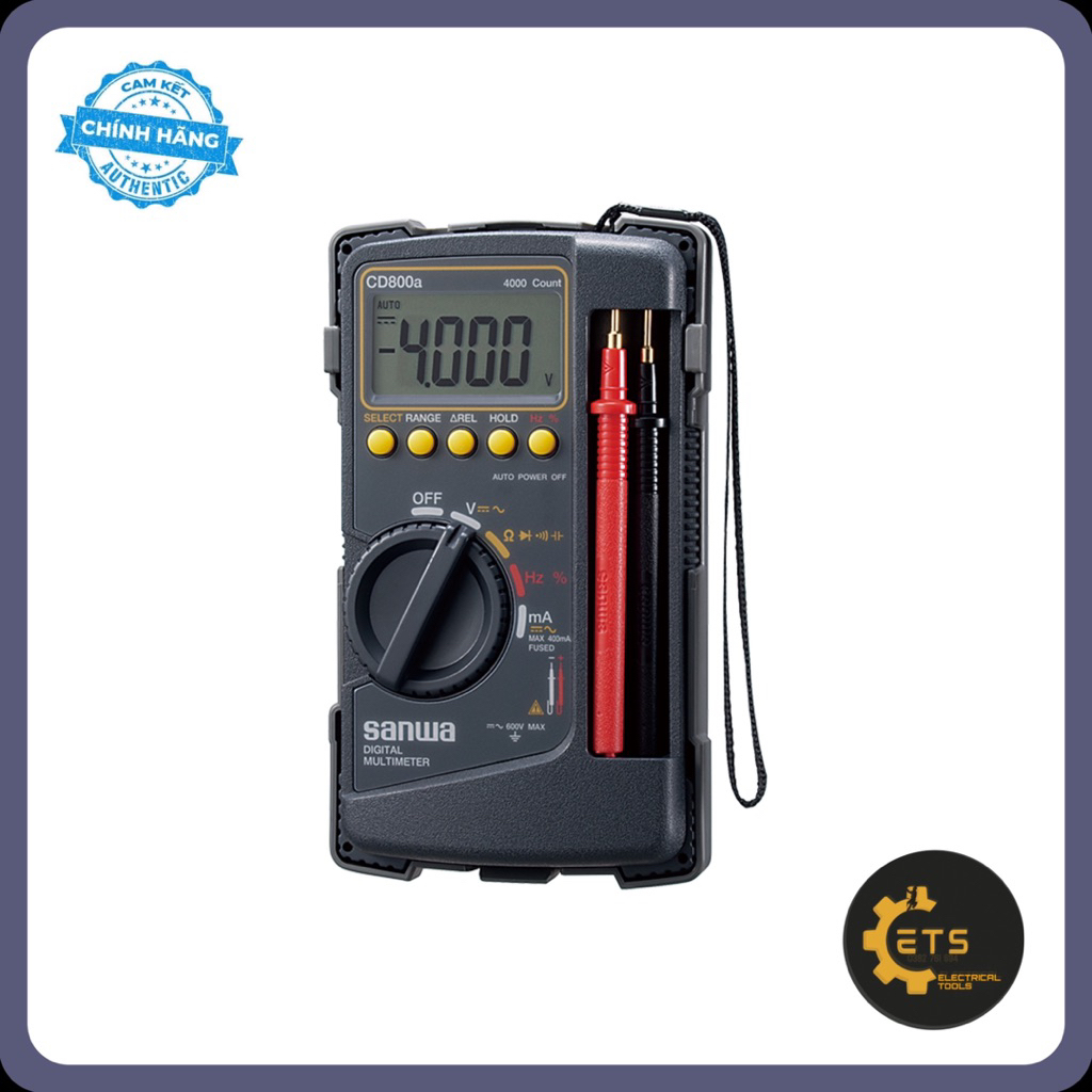 มัลติมิเตอร์ - รหัส : CD800A2 - Sanwa - สินค้าของแท้