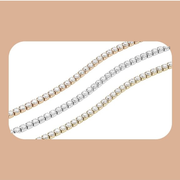 สร้อยคอเทนนิสคลาสสิกของผู้หญิง DW - สร้อยคอสแตนเลส Daniel Wellington