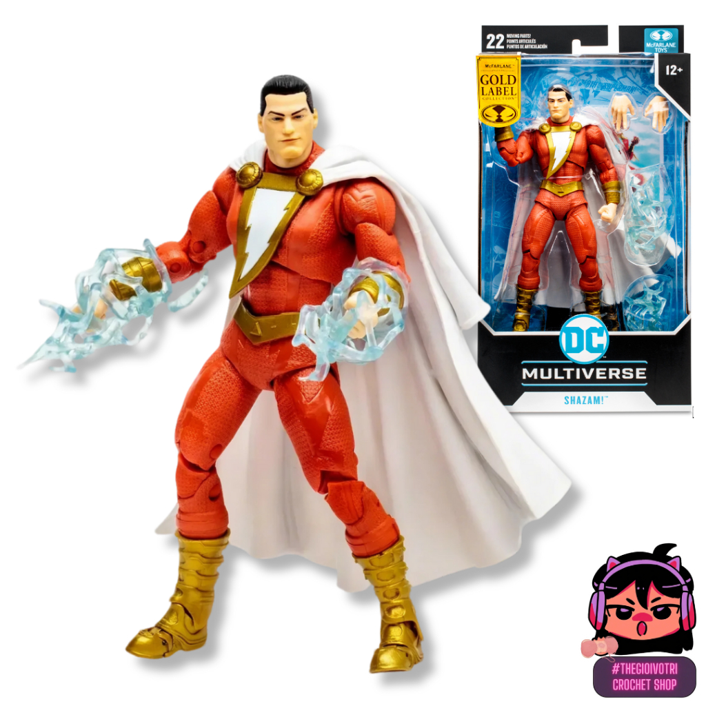 MCFARLANE (AUTHENTIC) คุณภาพสูง ACTION FIGURE "SHAZAM - DC REBIRTH" (2ND - FULLBOX)