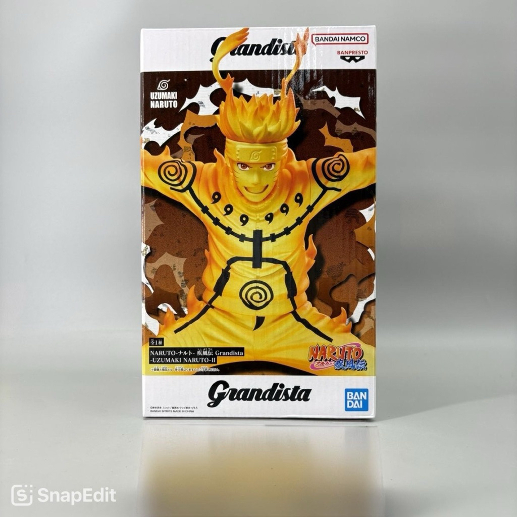 ของแท้ Bandai Naruto Grandista Model