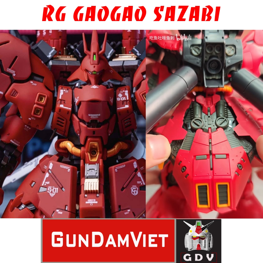 [ใหม่] Gaogao 1/144 RG Sazabi Assembly Model