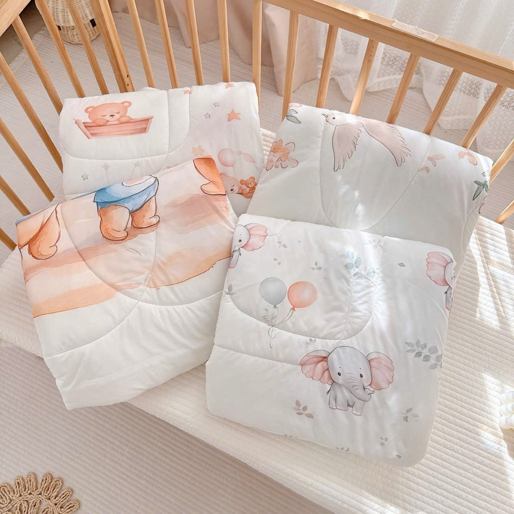 BAMBOO FIBER BLANKET, MONONA COTTON BLANKET FOR BABY