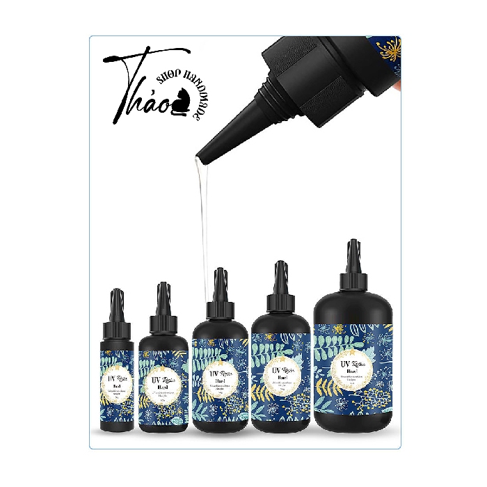 ขวด UV Resin 100ml กาวแข็งใส โฟมต่ํา