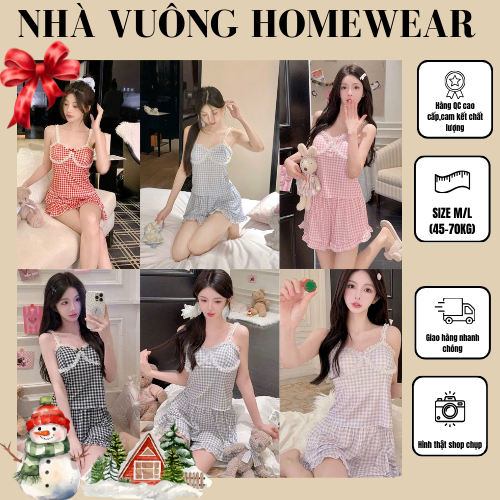 [SQUARE HOUSE] MULTI-COLOR CARROT HOUSE WEAR SET SIZE M/L 45-65KG