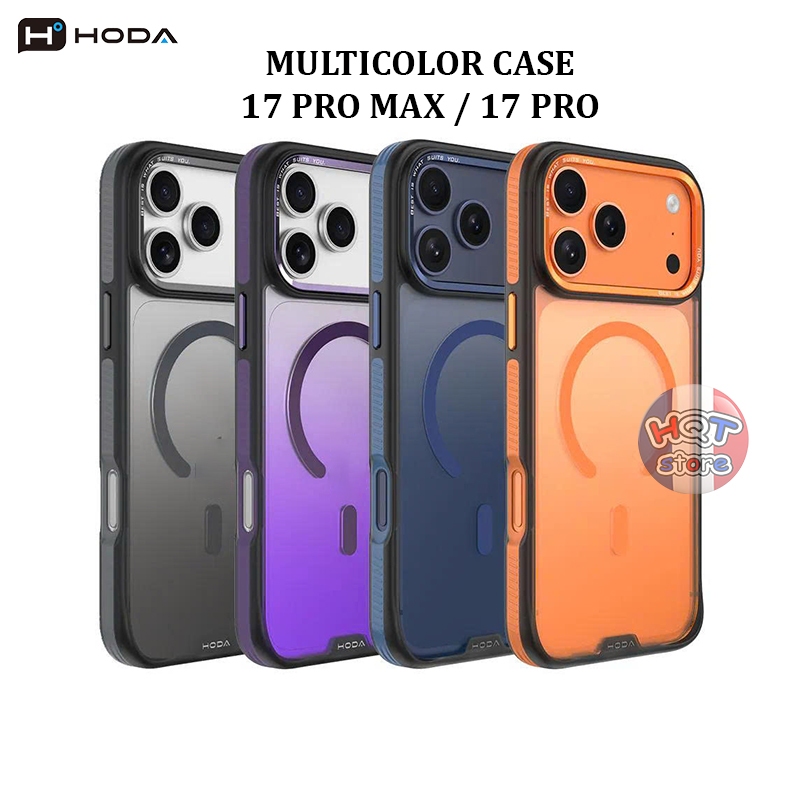 เคส HODA MultiColor ของแท้ Magnet IP 17 Pro Max / 17 Pro เคสกันกระแทก